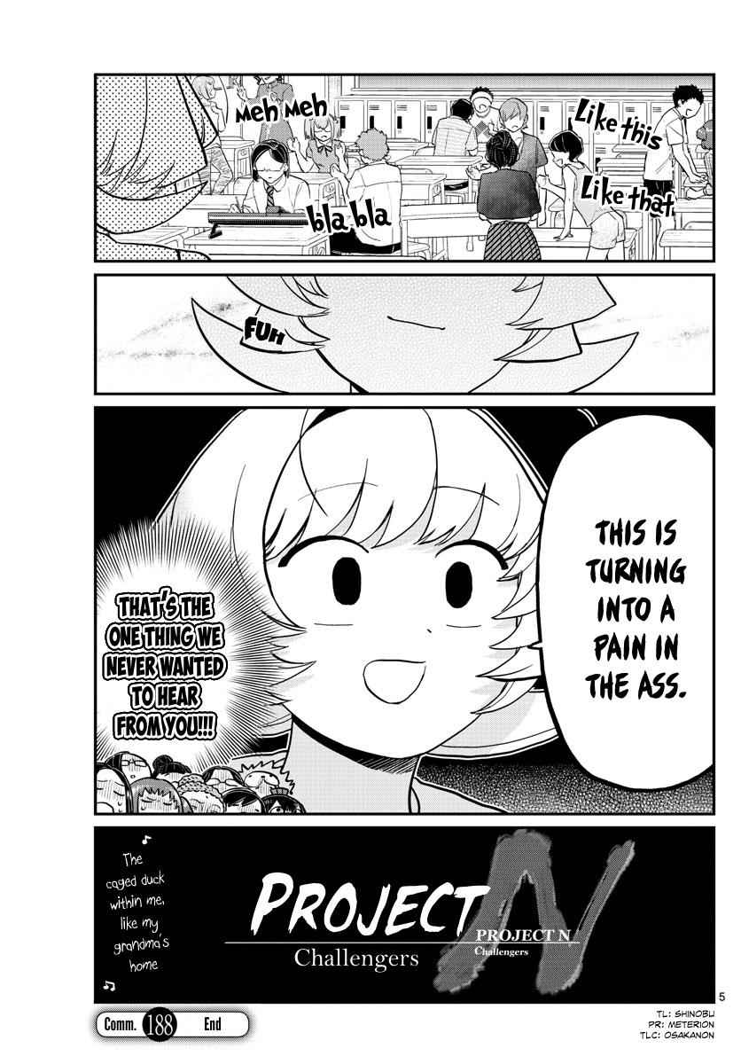 Komi Can't Communicate Chap 188 - Next Chap 189