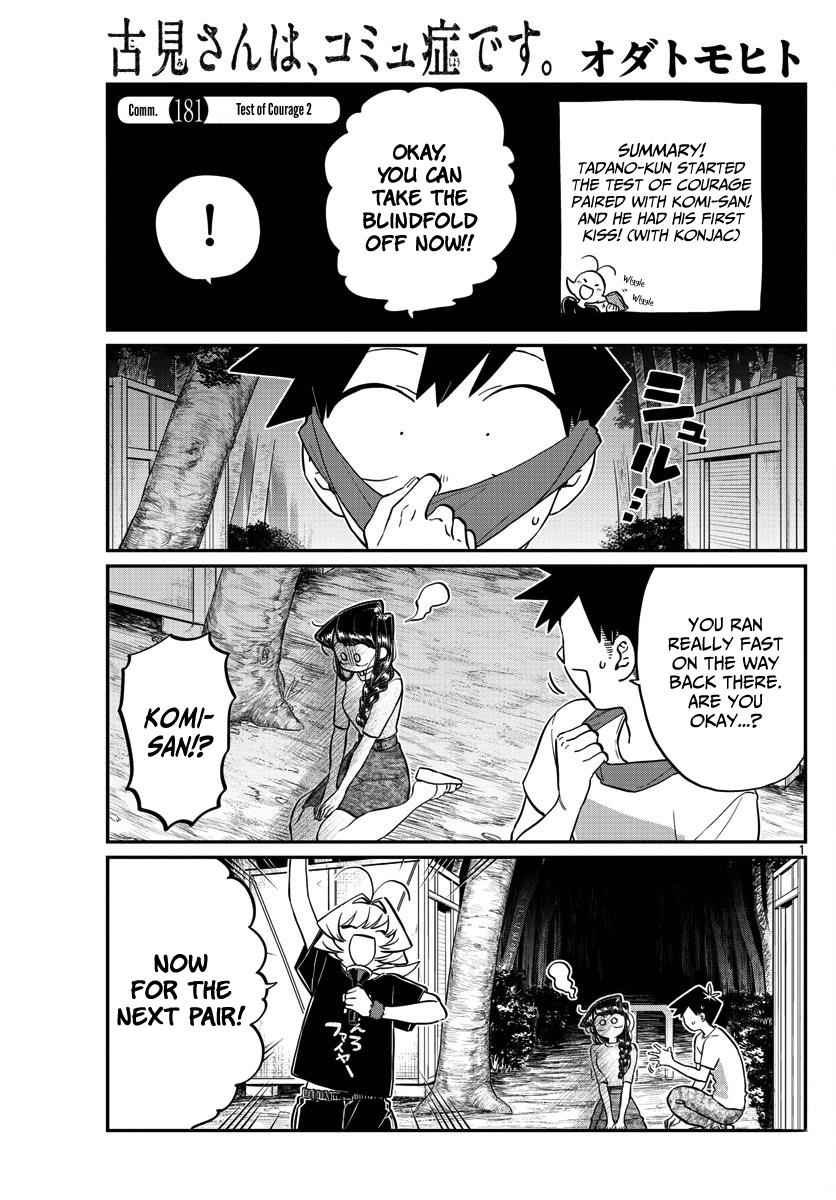 Komi Can't Communicate Chap 181 - Next Chap 182