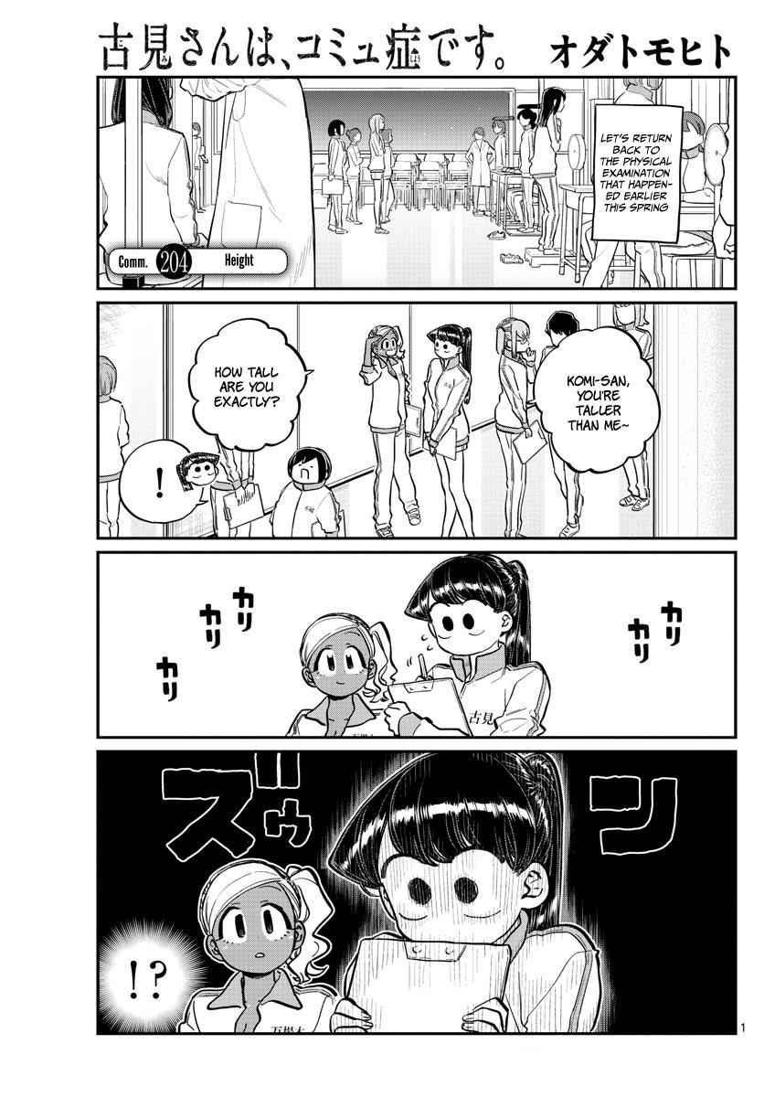 Komi Can't Communicate Chap 204 - Next Chap 205