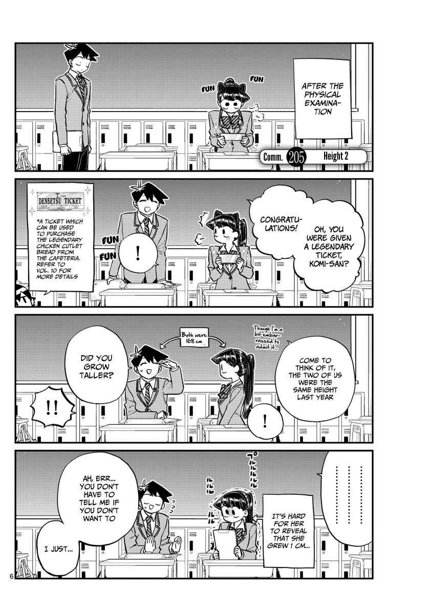 Komi Can't Communicate Chap 205 - Next Chap 206