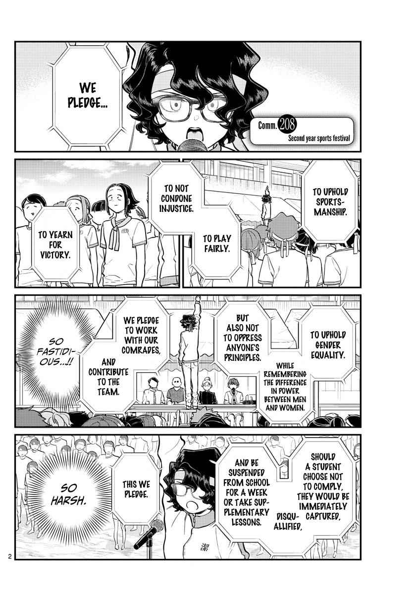Komi Can't Communicate Chap 208 - Next Chap 209