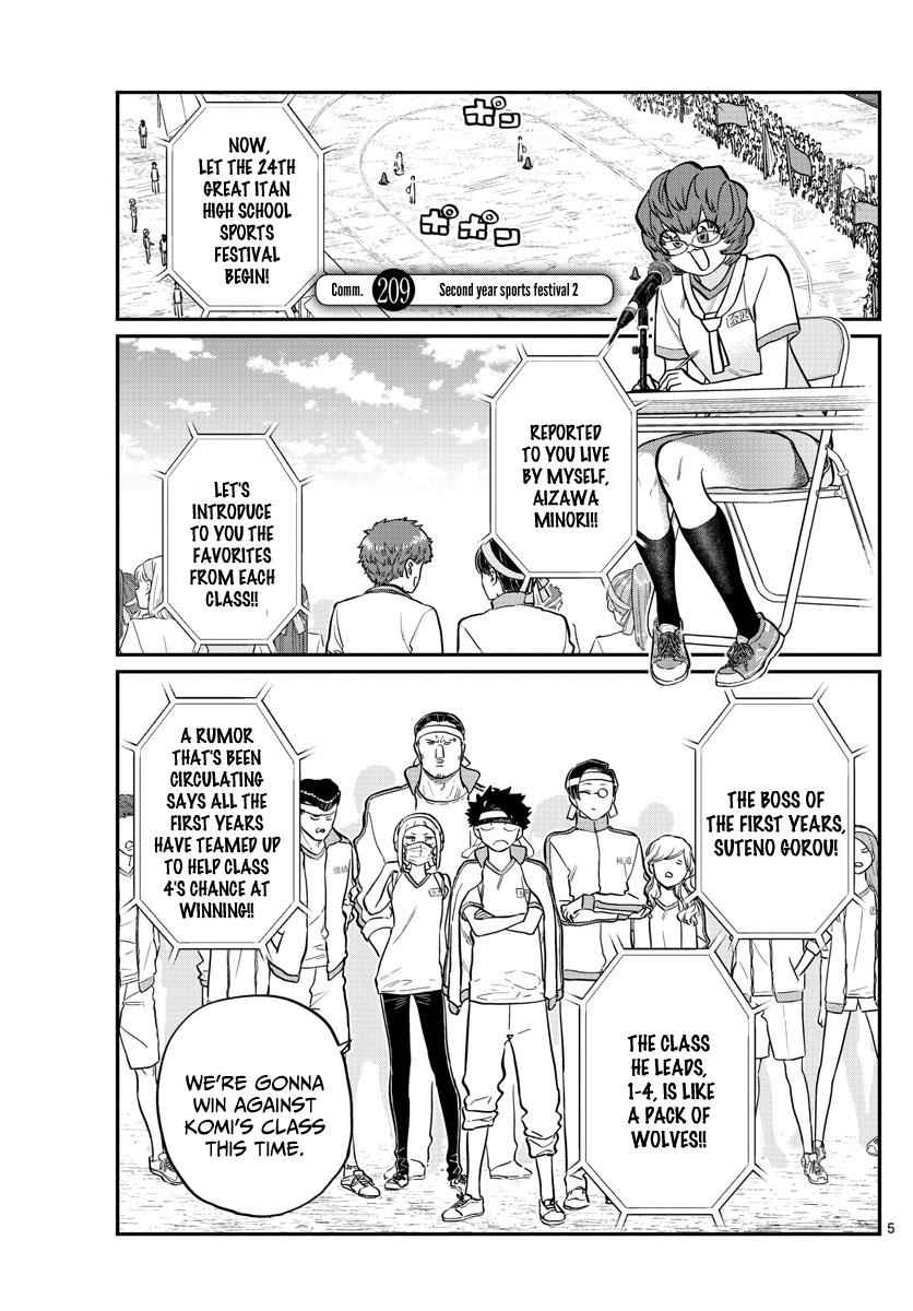 Komi Can't Communicate Chap 209 - Next Chap 210