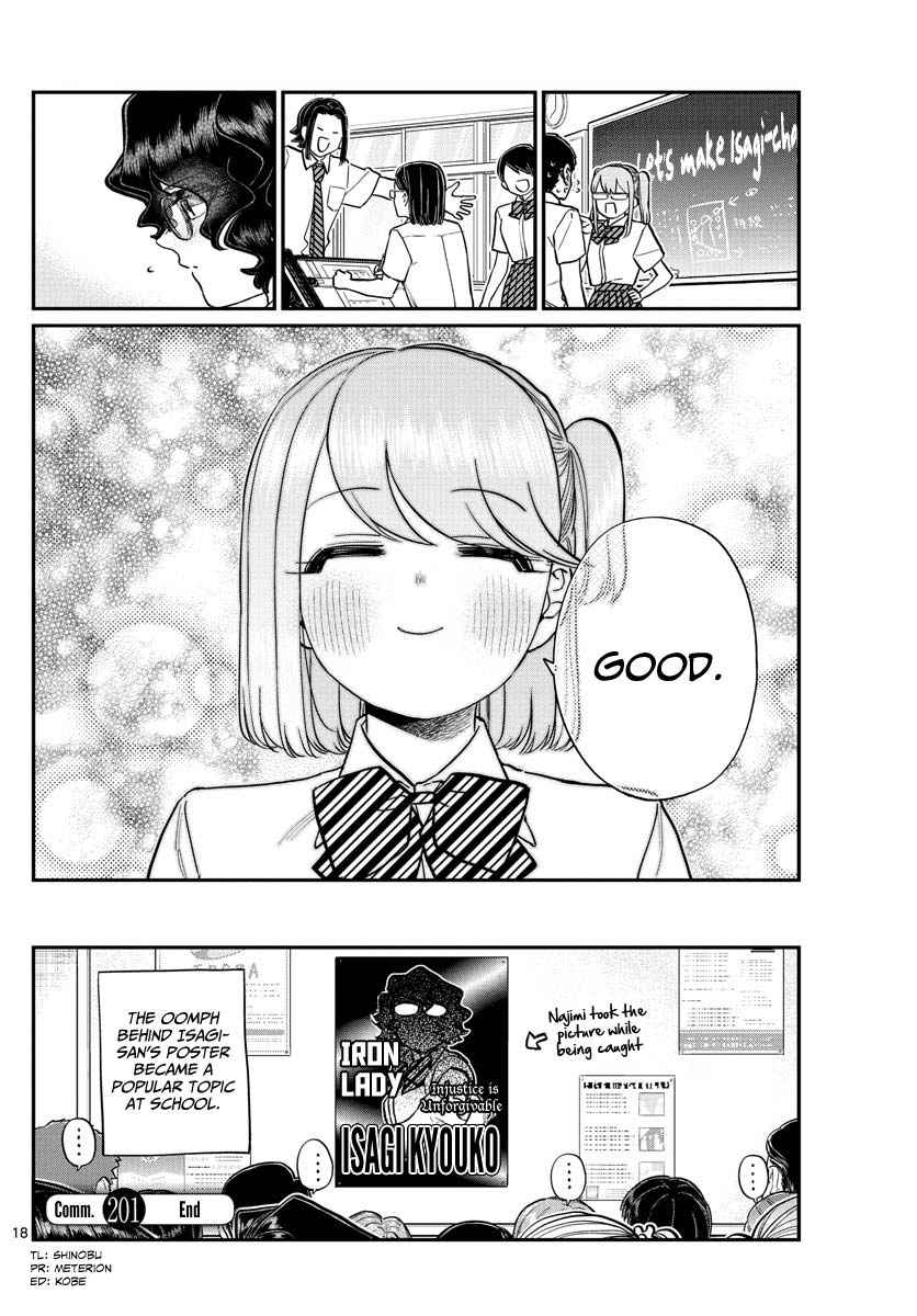 Komi Can't Communicate Chap 201 - Next Chap 202