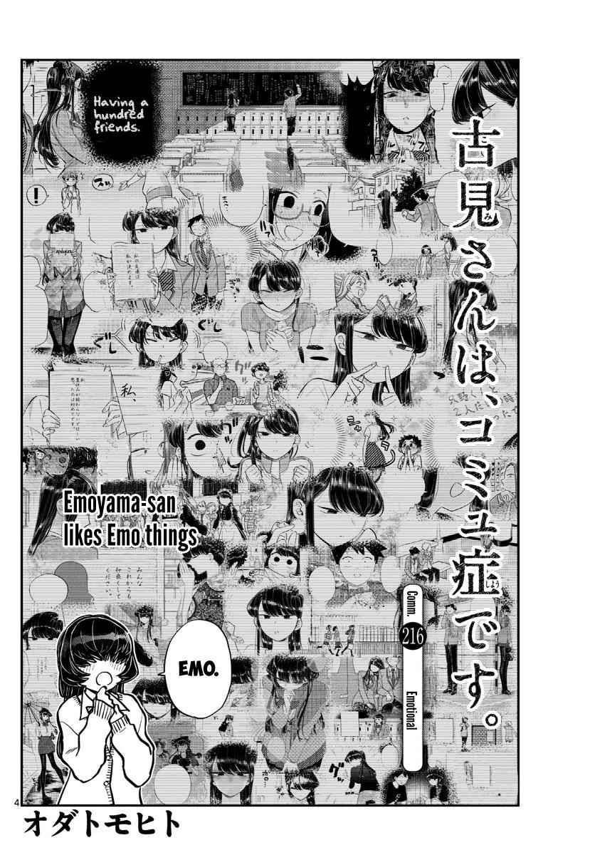 Komi Can't Communicate Chap 216 - Next Chap 217