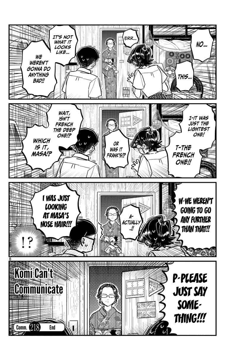 Komi Can't Communicate Chap 218 - Next Chap 219