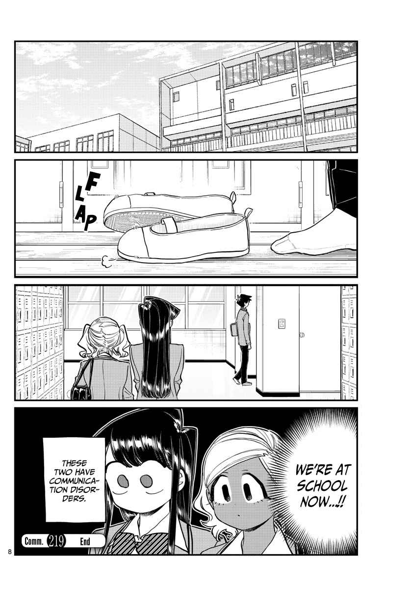 Komi Can't Communicate Chap 219 - Next Chap 220