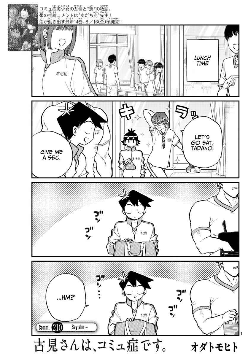 Komi Can't Communicate Chap 210 - Next Chap 211