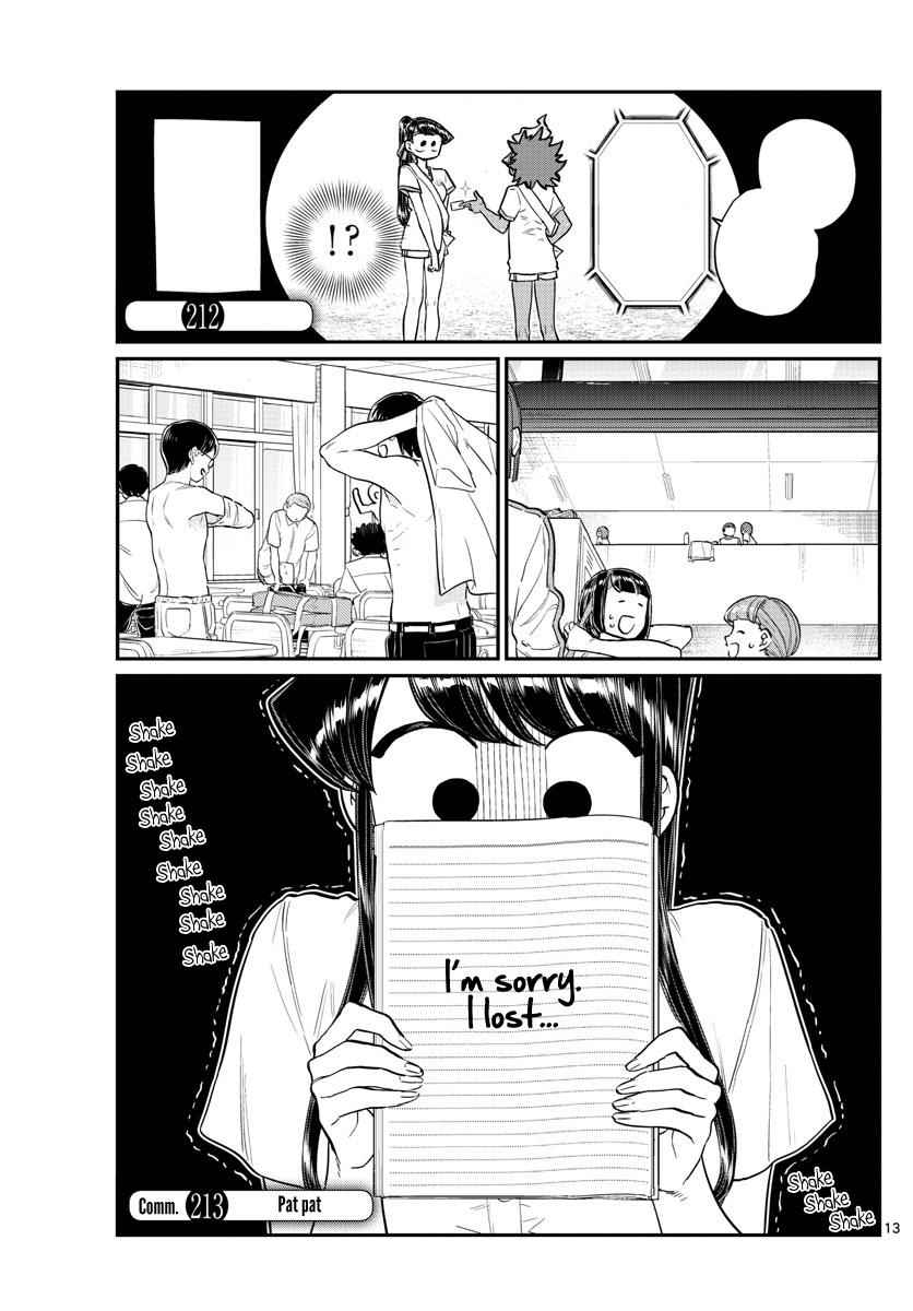 Komi Can't Communicate Chap 213 - Next Chap 214