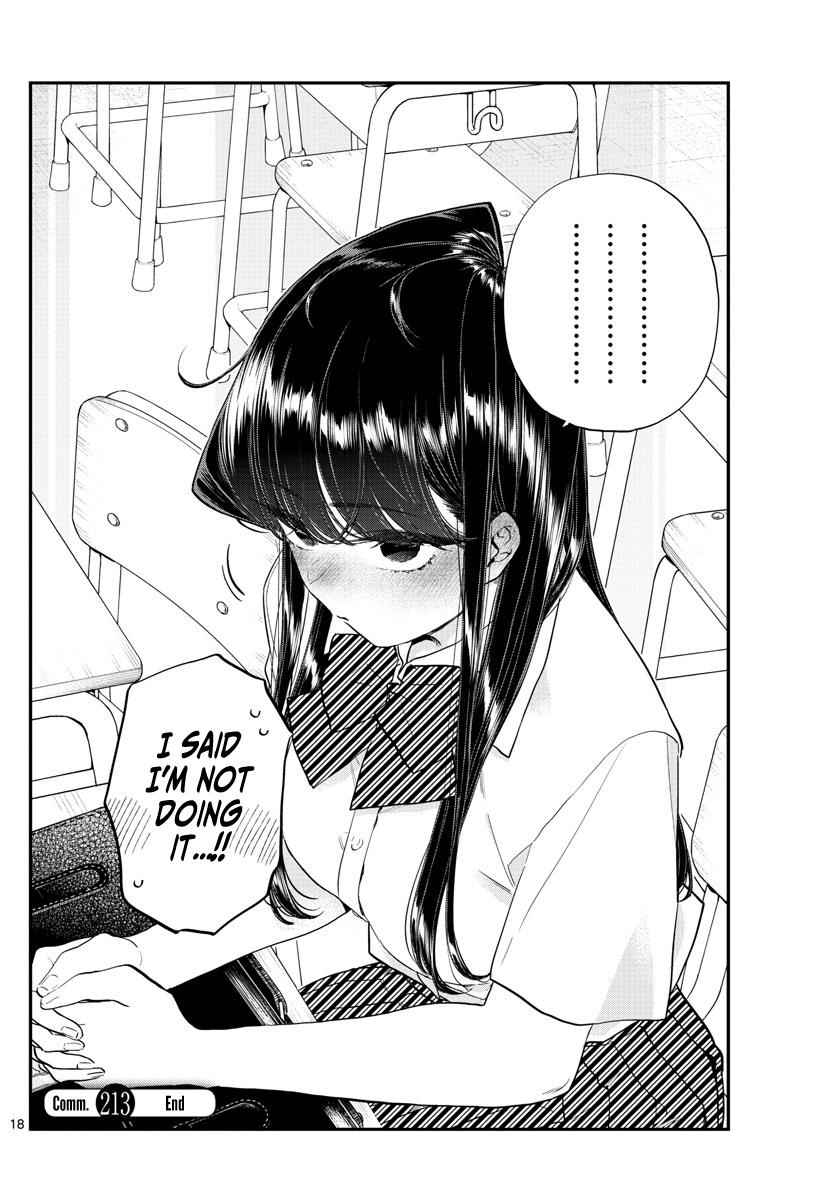 Komi Can't Communicate Chap 213 - Next Chap 214