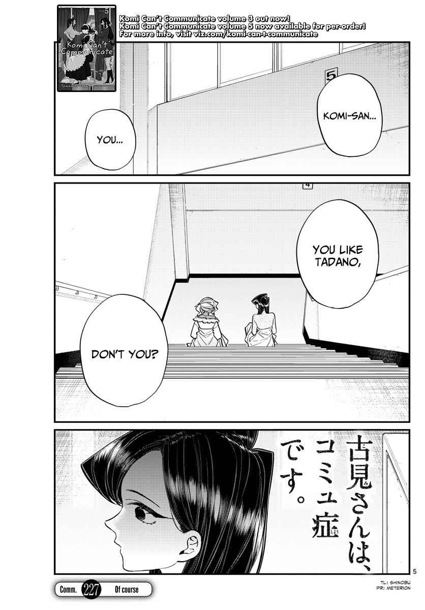 Komi Can't Communicate Chap 227 - Next Chap 228