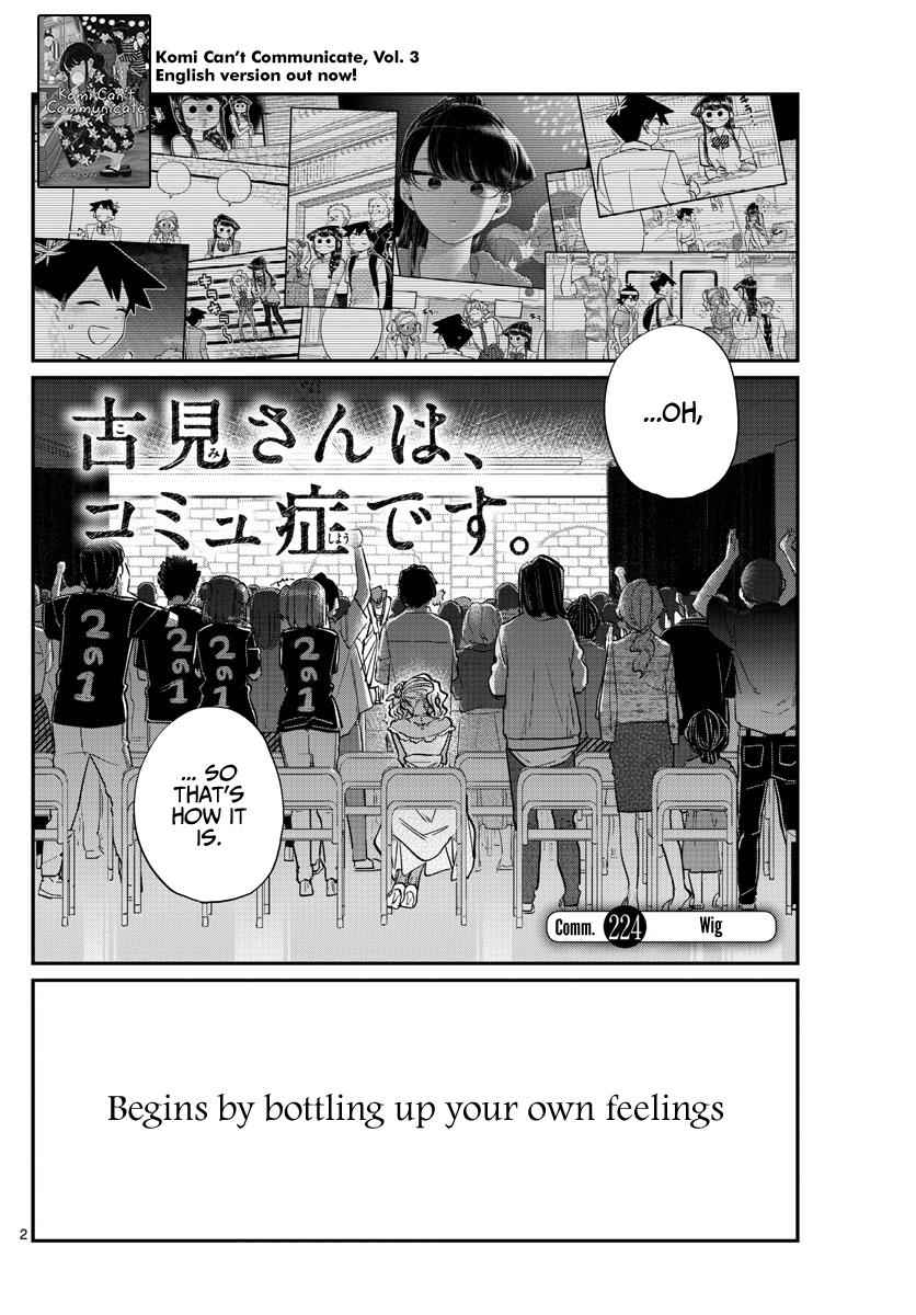 Komi Can't Communicate Chap 224 - Next Chap 225