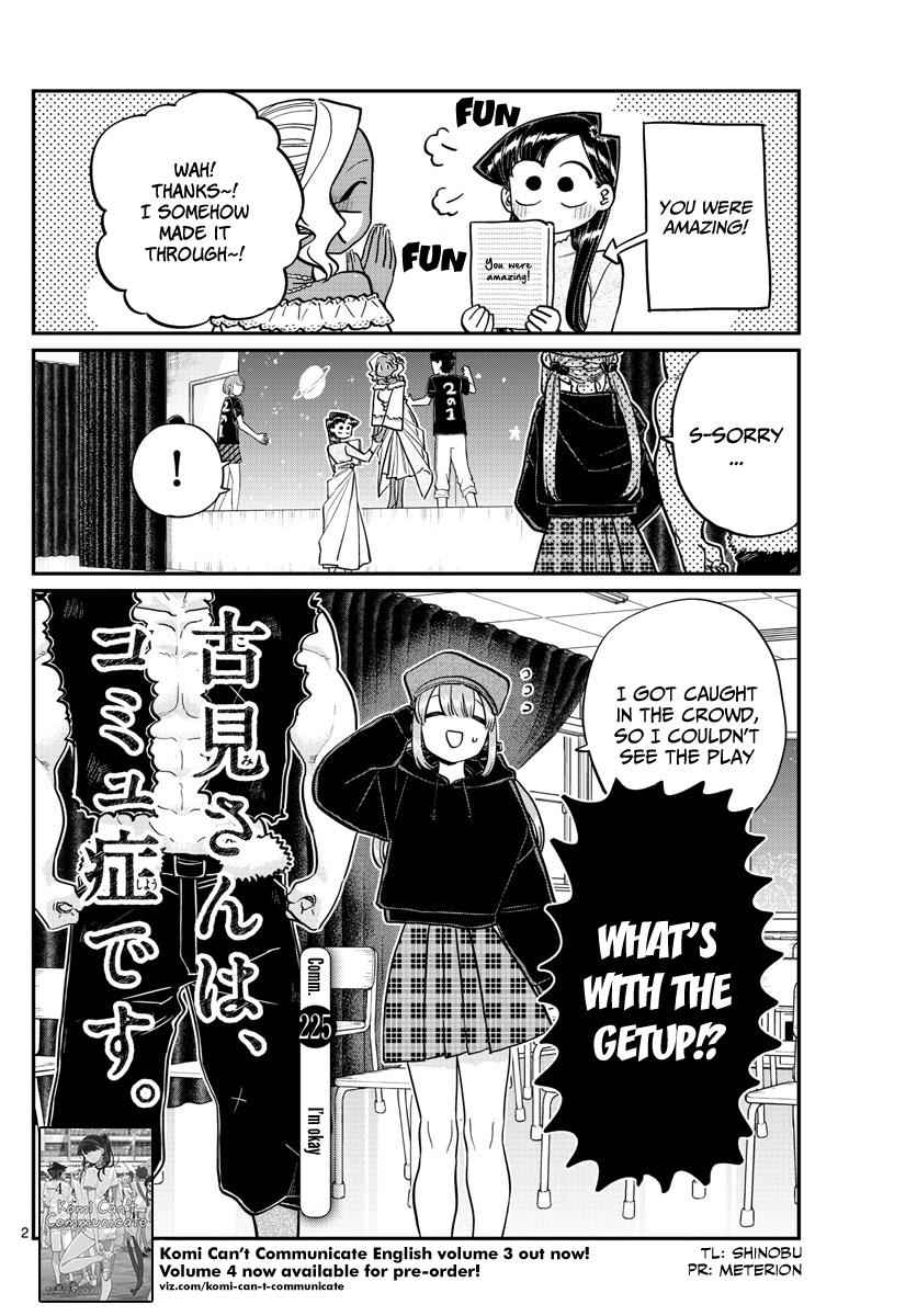 Komi Can't Communicate Chap 225 - Next Chap 226