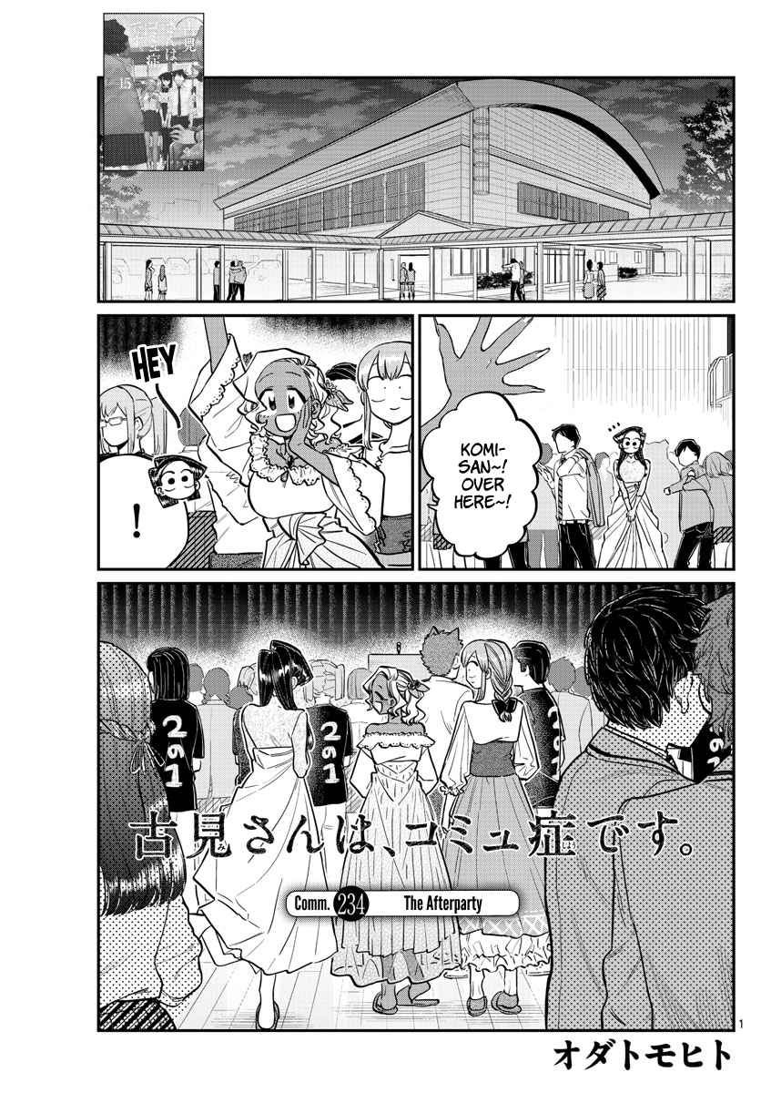 Komi Can't Communicate Chap 234 - Next Chap 235