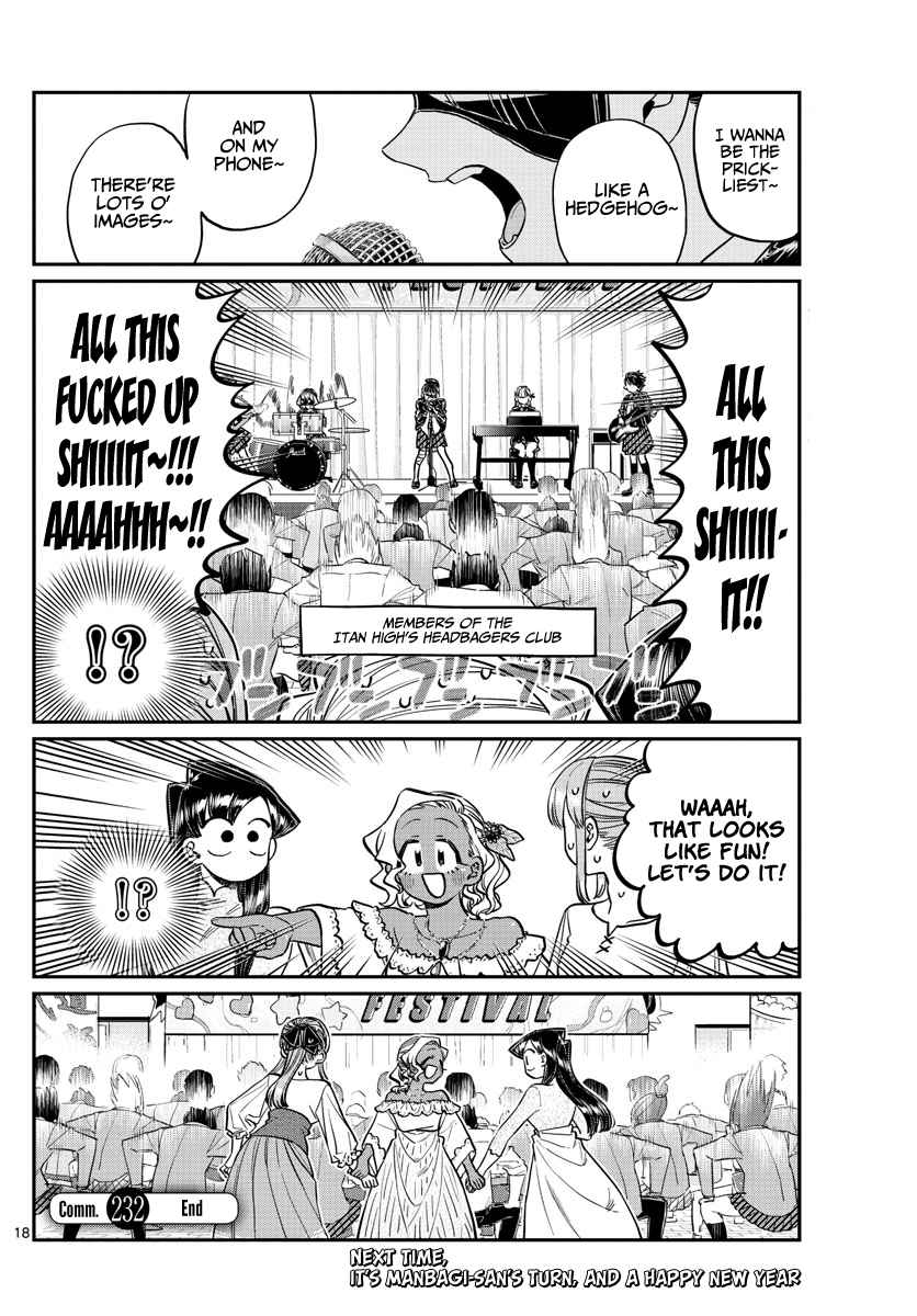 Komi Can't Communicate Chap 232 - Next Chap 233