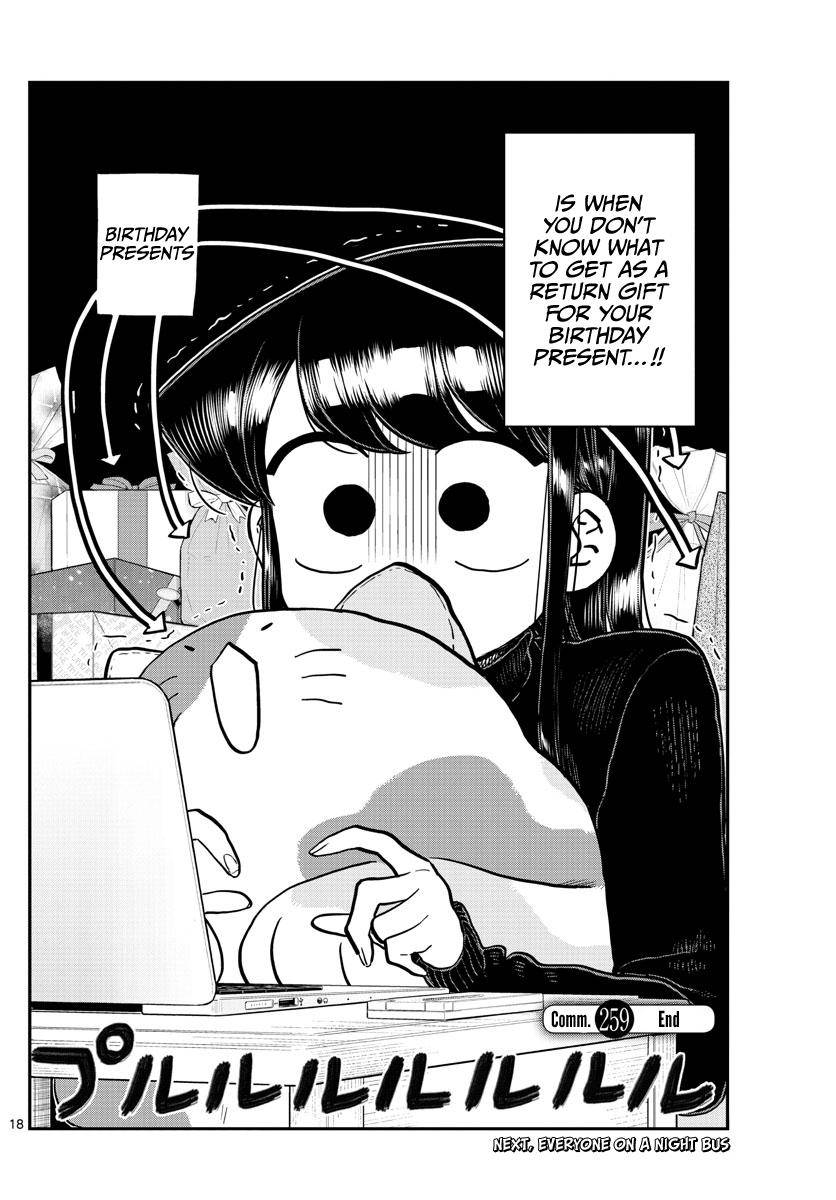 Komi Can't Communicate Chap 259 - Next Chap 260