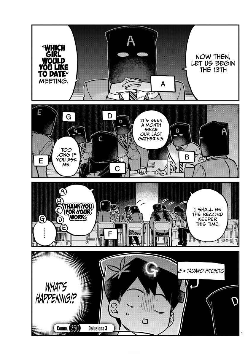 Komi Can't Communicate Chap 250 - Next Chap 251
