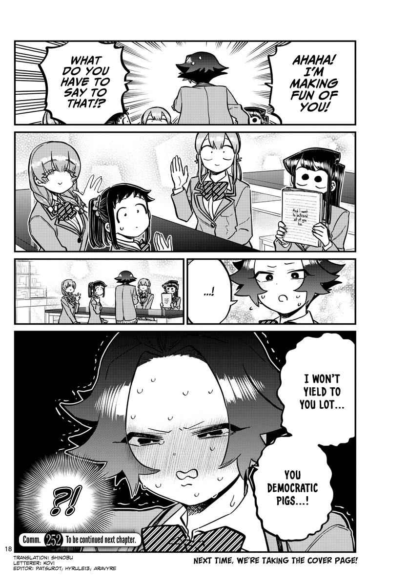 Komi Can't Communicate Chap 252 - Next Chap 253