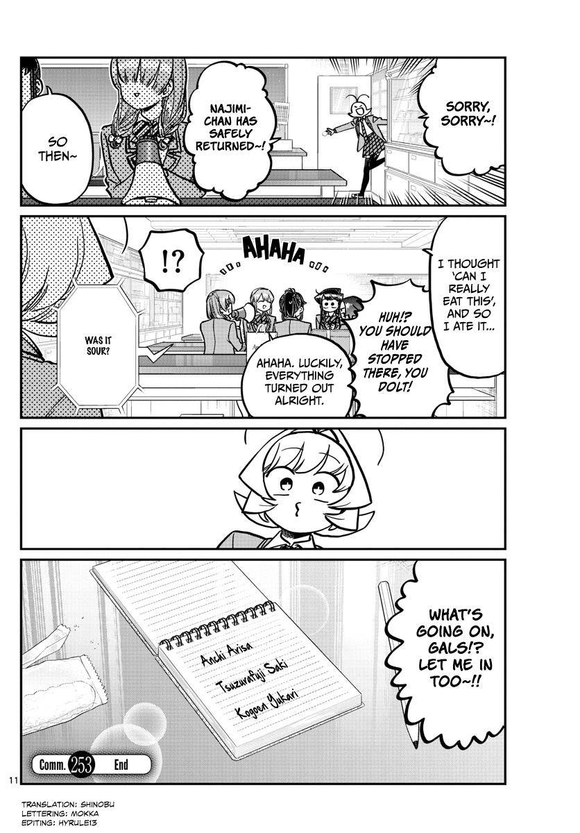 Komi Can't Communicate Chap 253 - Next Chap 254