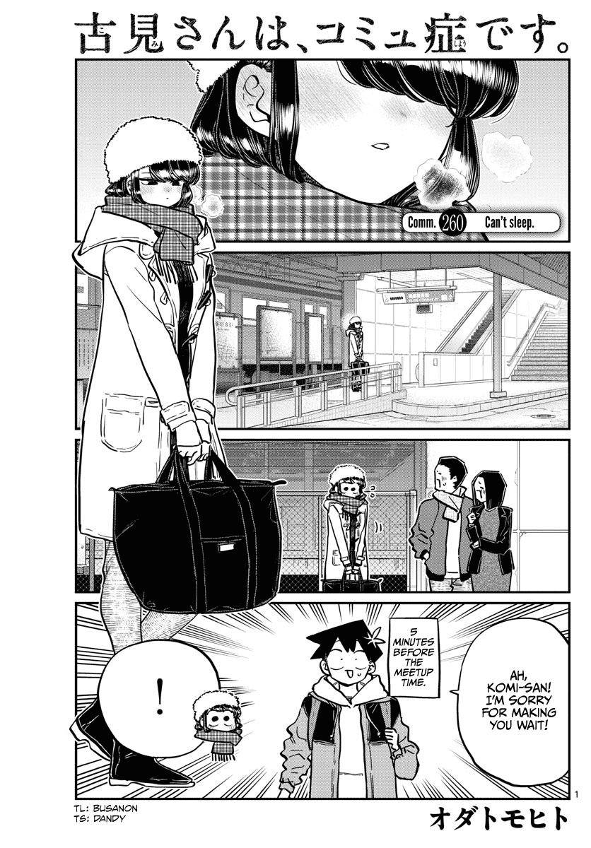 Komi Can't Communicate Chap 260 - Next Chap 261