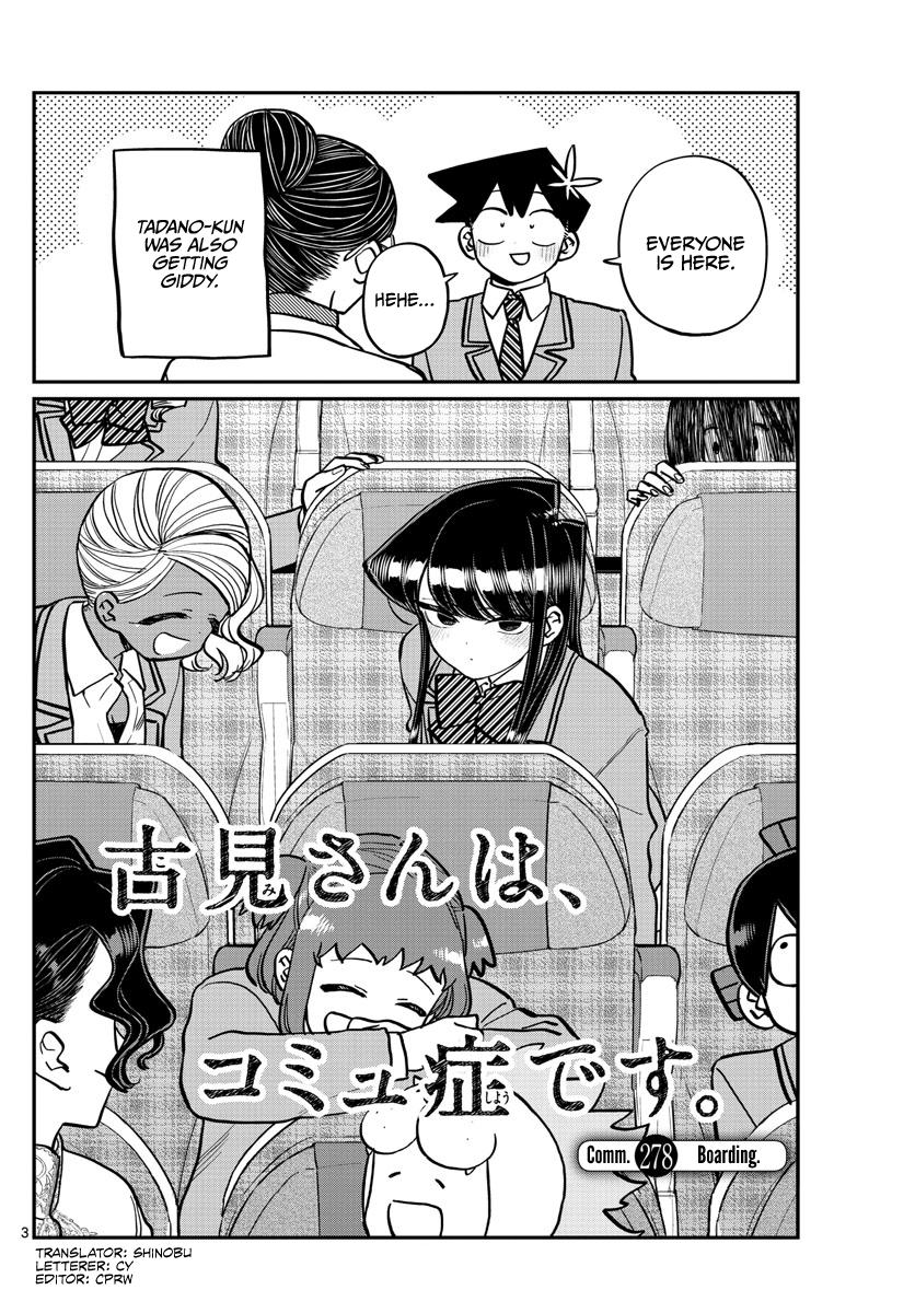 Komi Can't Communicate Chap 278 - Next Chap 279