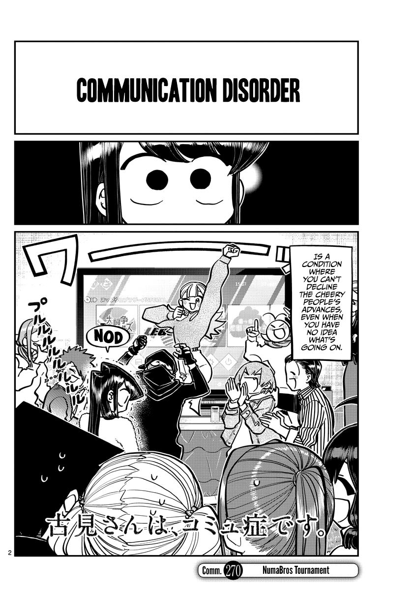 Komi Can't Communicate Chap 270 - Next Chap 271