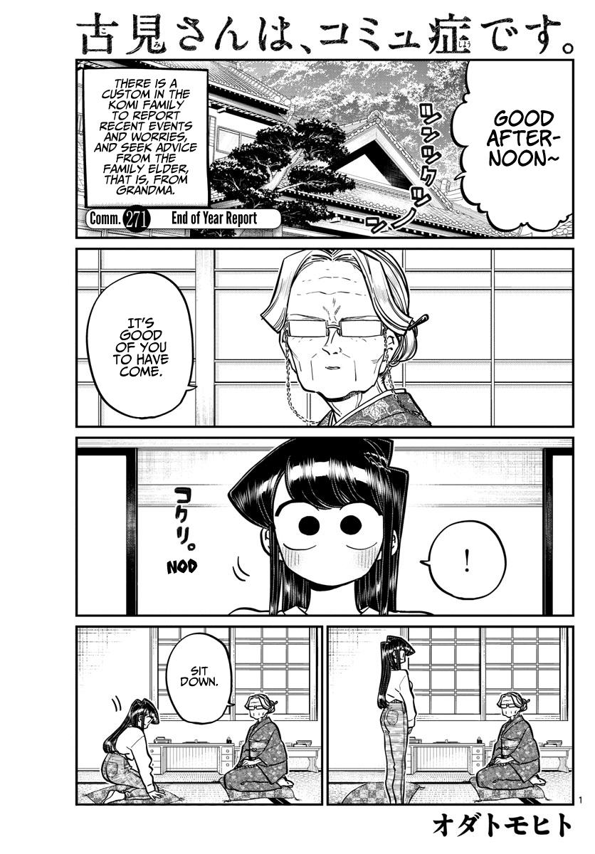 Komi Can't Communicate Chap 271 - Next Chap 272