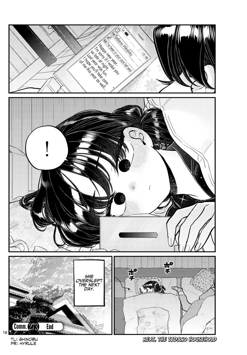 Komi Can't Communicate Chap 273 - Next Chap 274