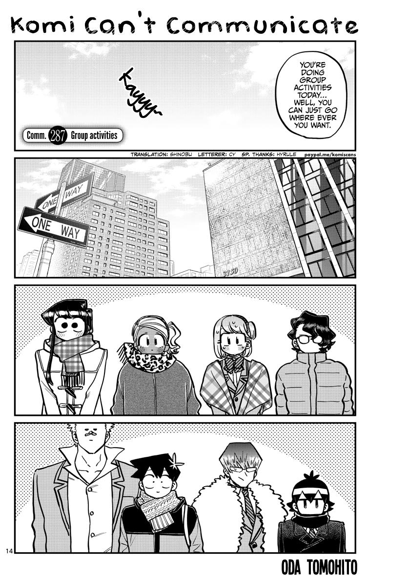 Komi Can't Communicate Chap 287 - Next Chap 288