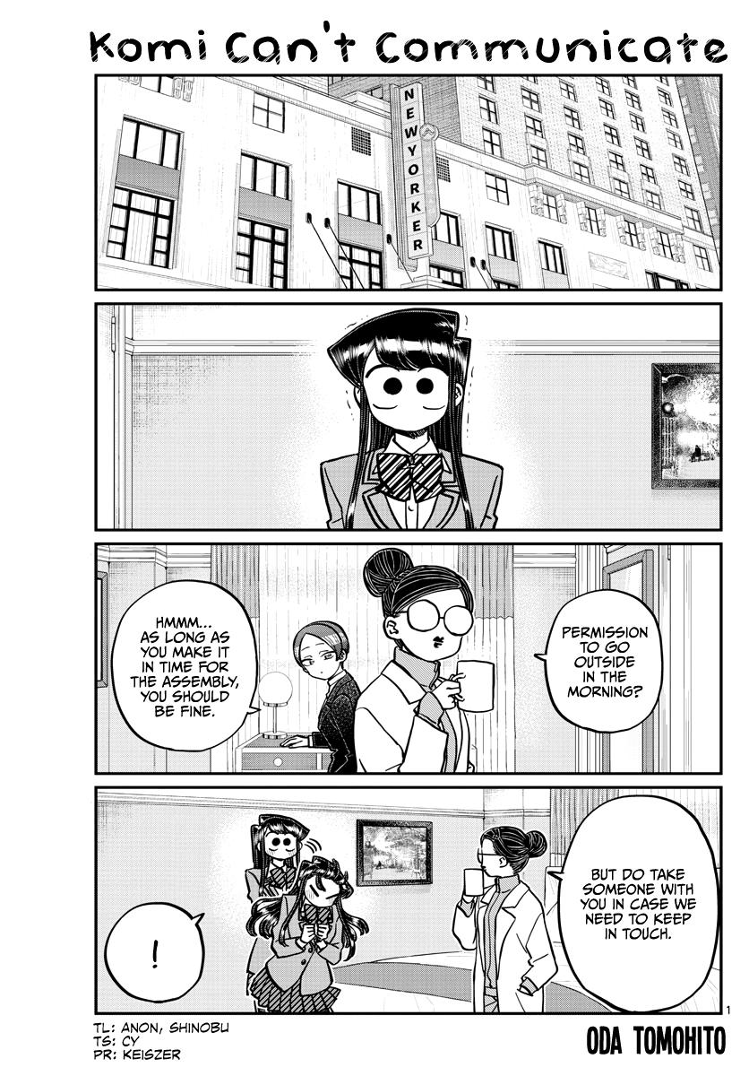 Komi Can't Communicate Chap 284 - Next Chap 285