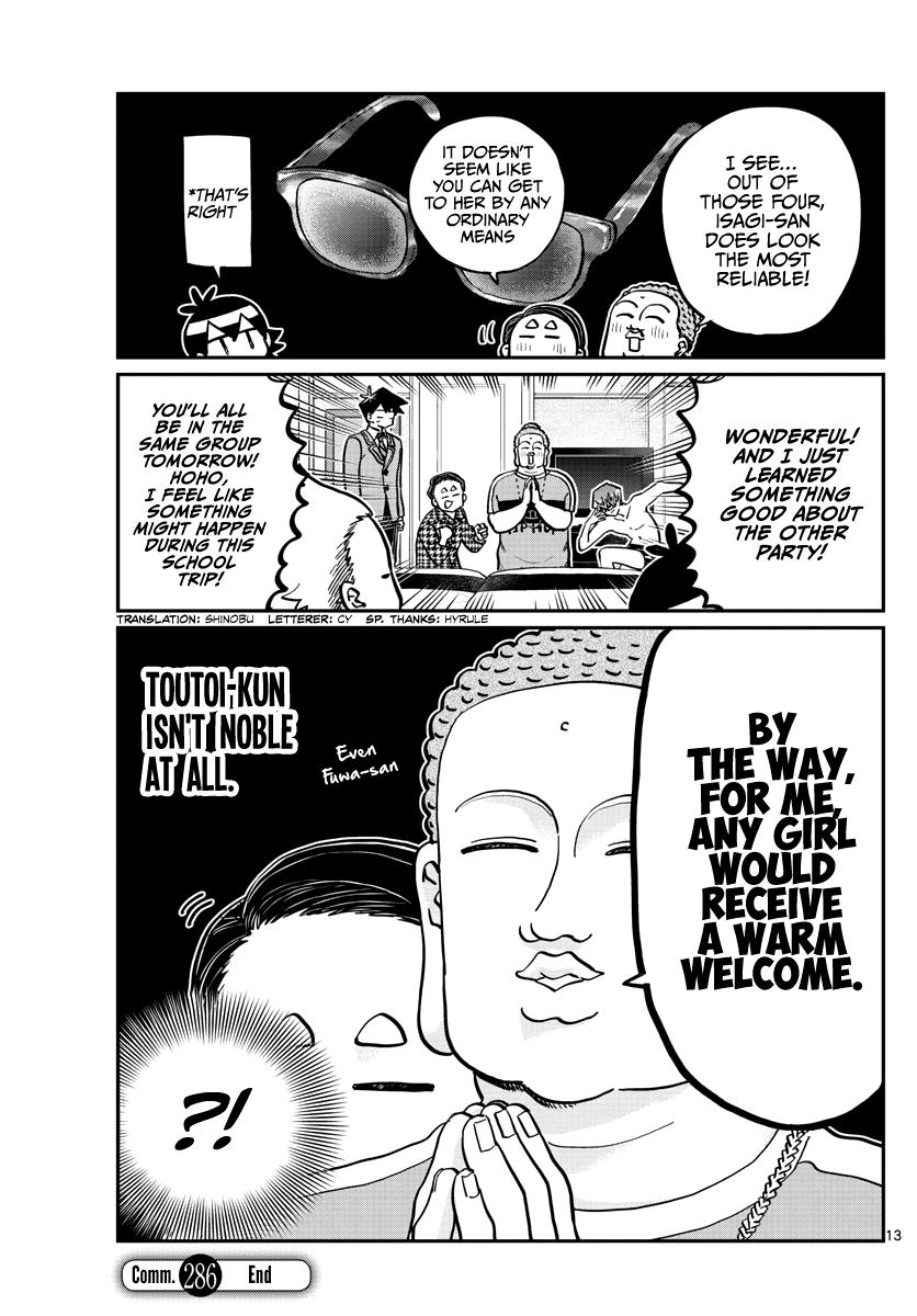 Komi Can't Communicate Chap 286 - Next Chap 287