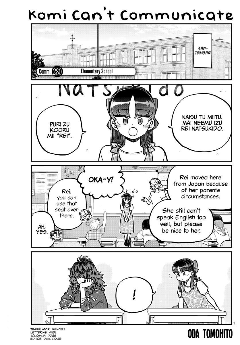 Komi Can't Communicate Chap 280 - Next Chap 281