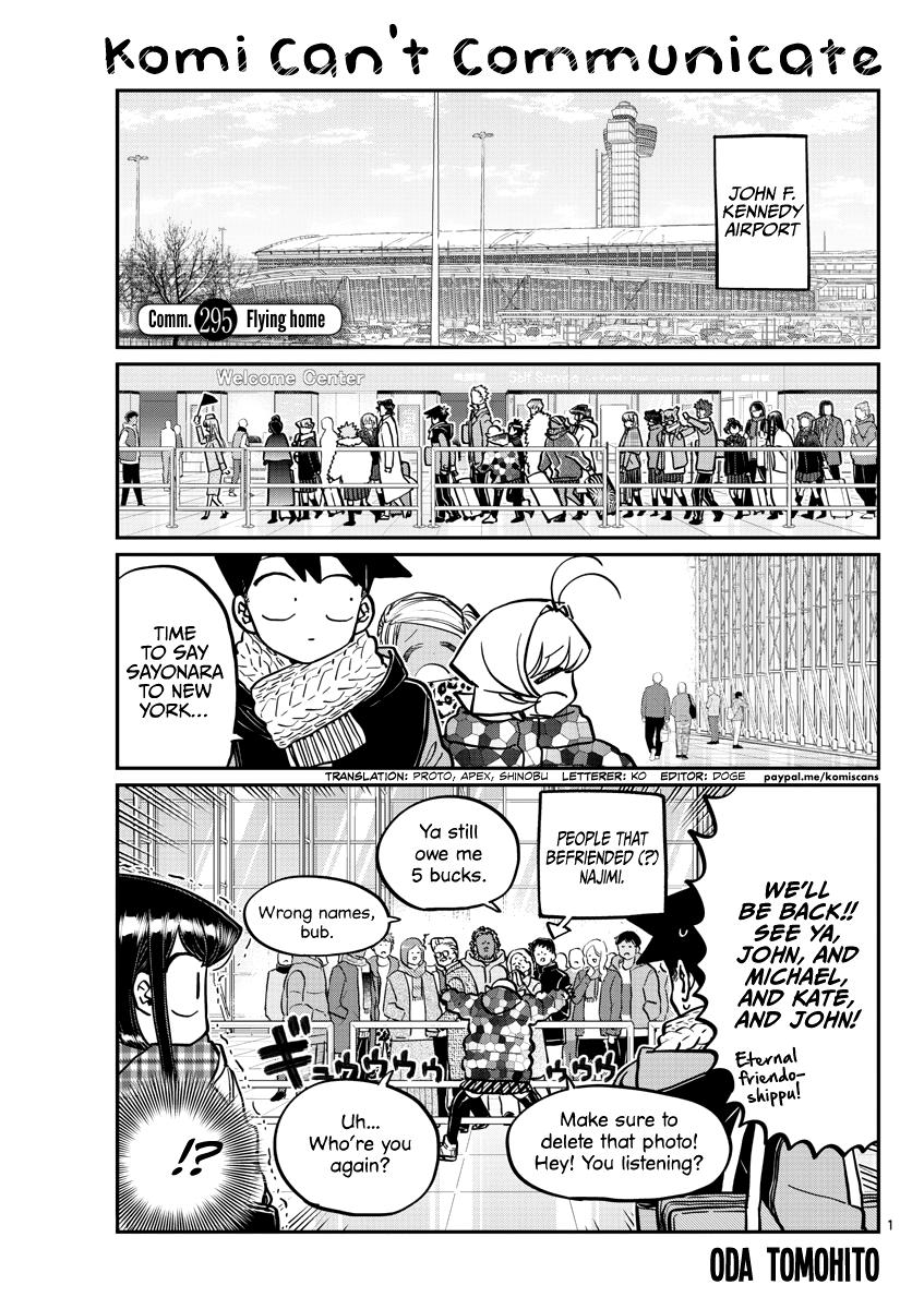 Komi Can't Communicate Chap 295 - Next Chap 296