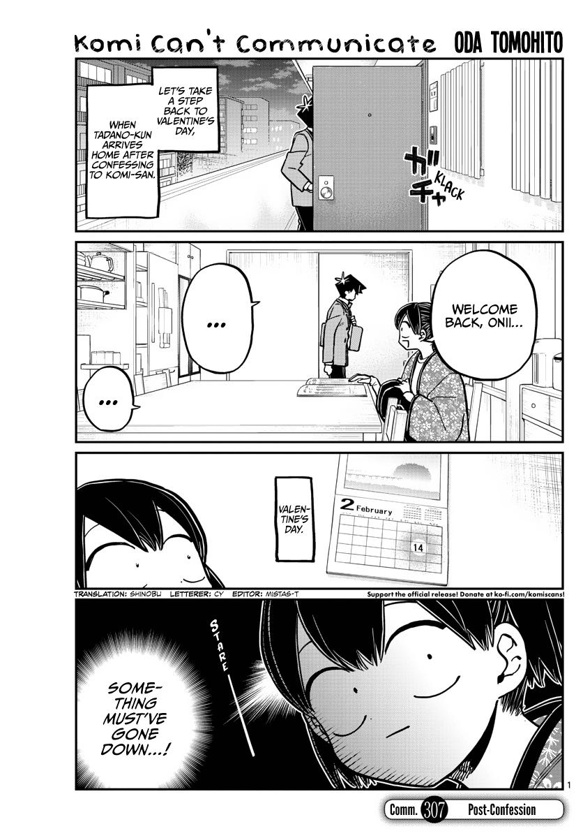 Komi Can't Communicate Chap 307 - Next Chap 308