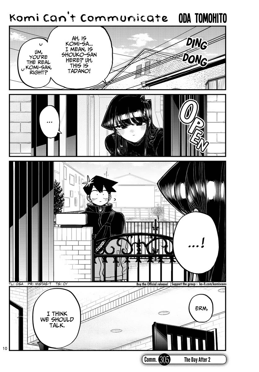 Komi Can't Communicate Chap 305 - Next Chap 306