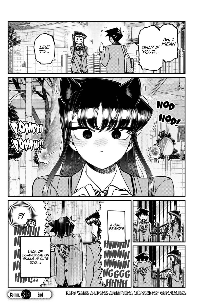 Komi Can't Communicate Chap 314 - Next Chap 315