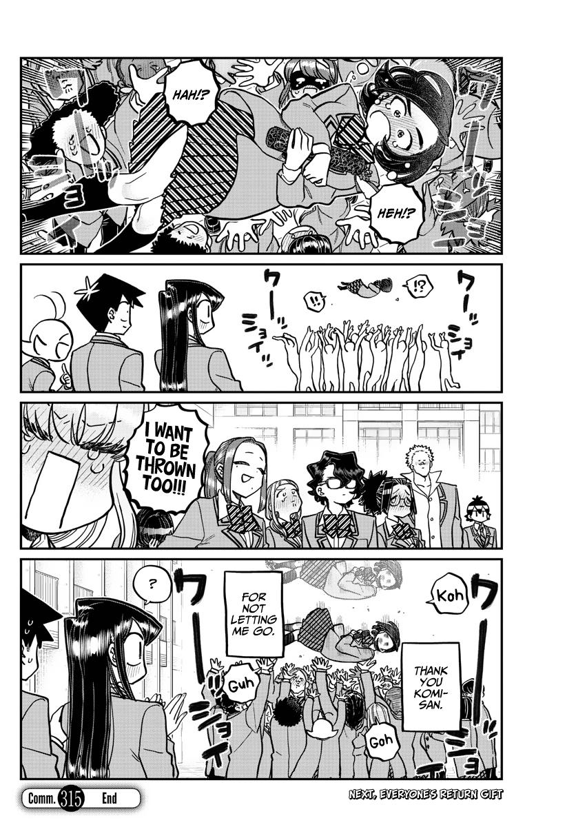 Komi Can't Communicate Chap 315 - Next Chap 316