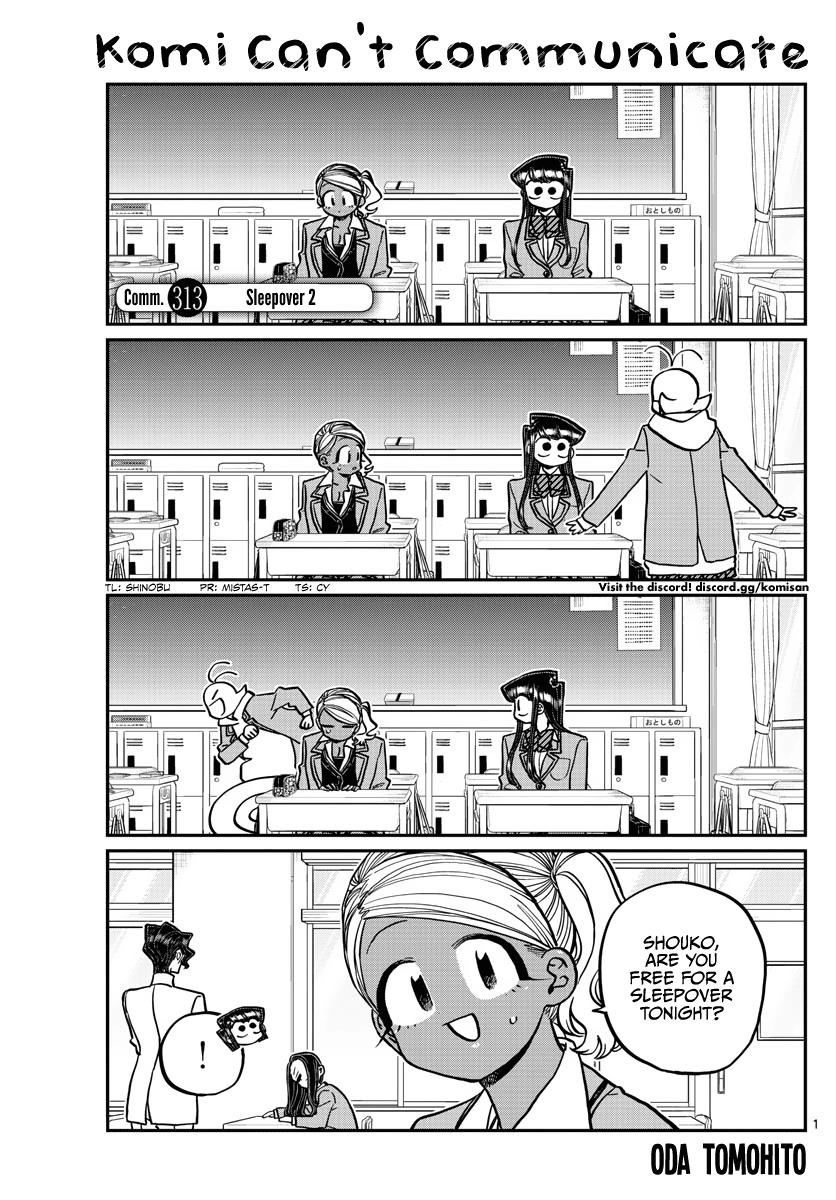 Komi Can't Communicate Chap 313 - Next Chap 314