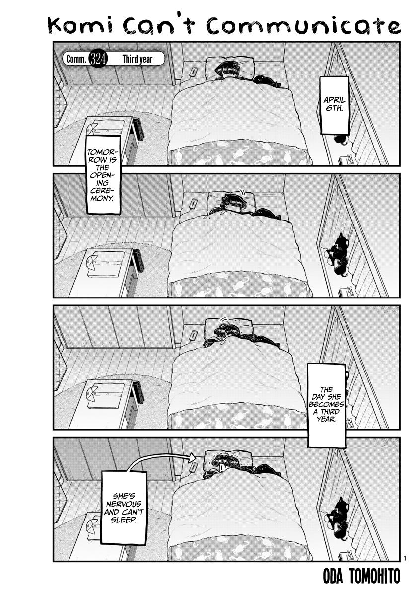 Komi Can't Communicate Chap 324 - Next Chap 325