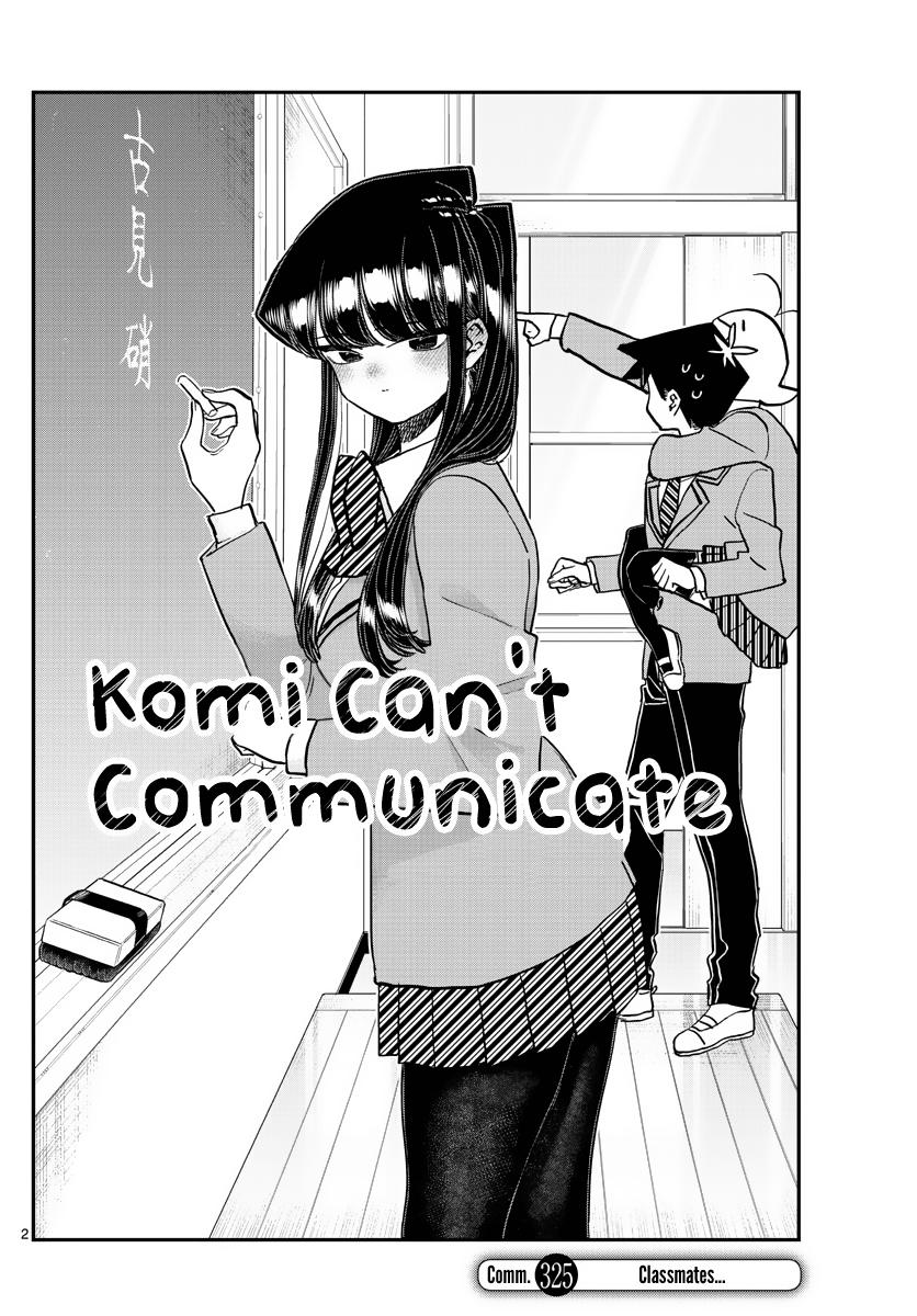 Komi Can't Communicate Chap 325 - Next Chap 326