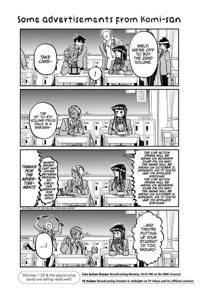 Komi Can't Communicate Chap 320 - Next Chap 321