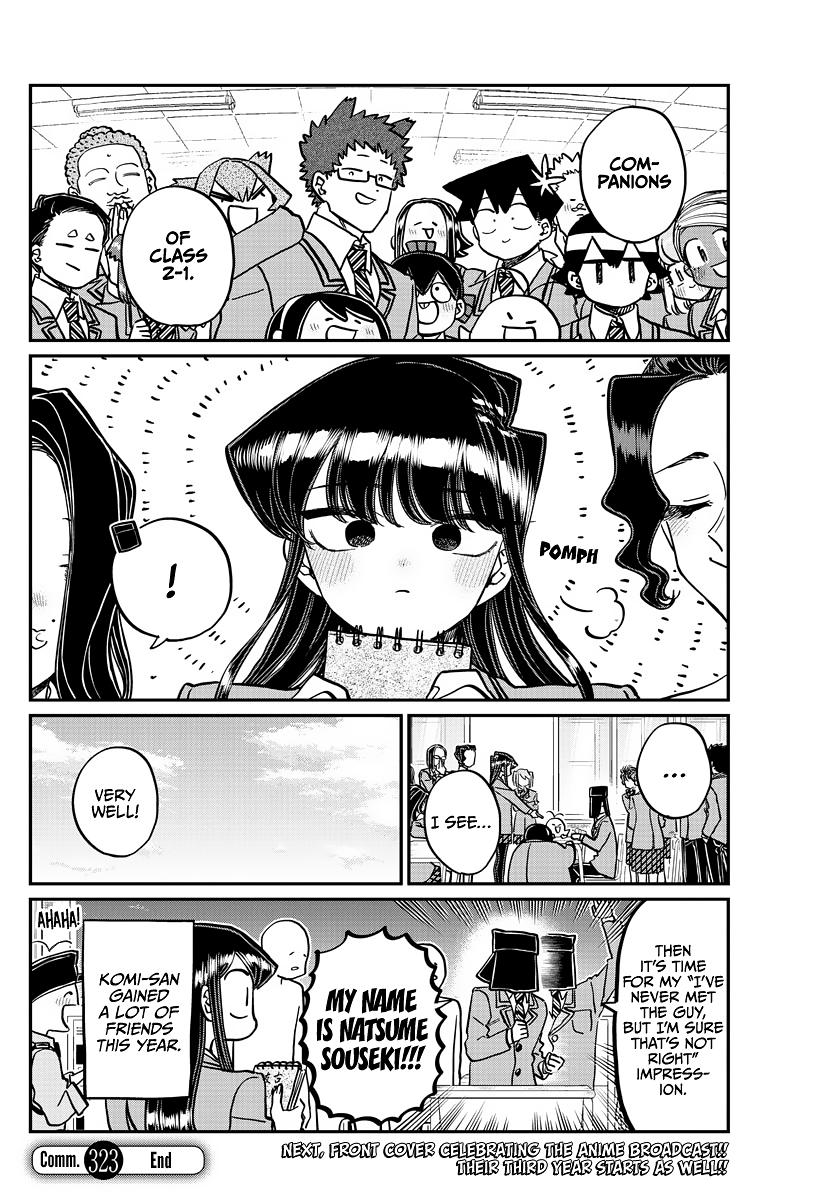 Komi Can't Communicate Chap 323 - Next Chap 324
