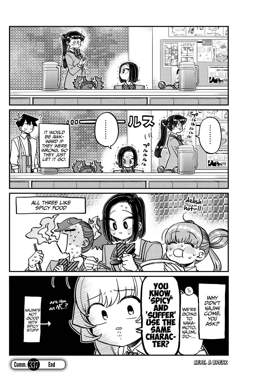 Komi Can't Communicate Chap 337 - Next Chap 338