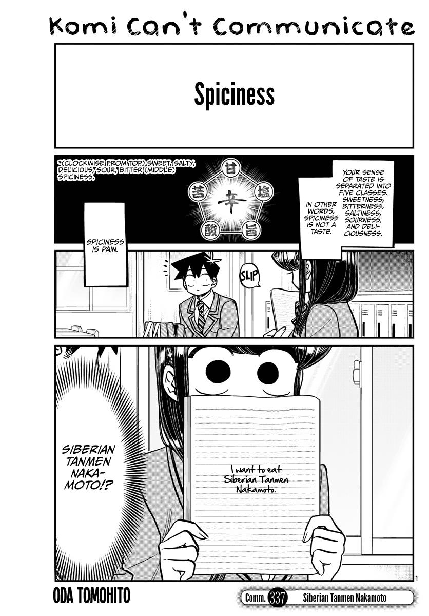 Komi Can't Communicate Chap 337 - Next Chap 338