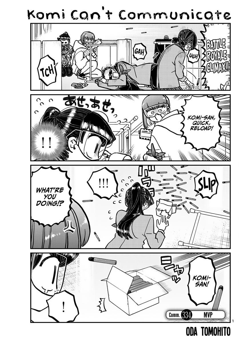 Komi Can't Communicate Chap 334 - Next Chap 335