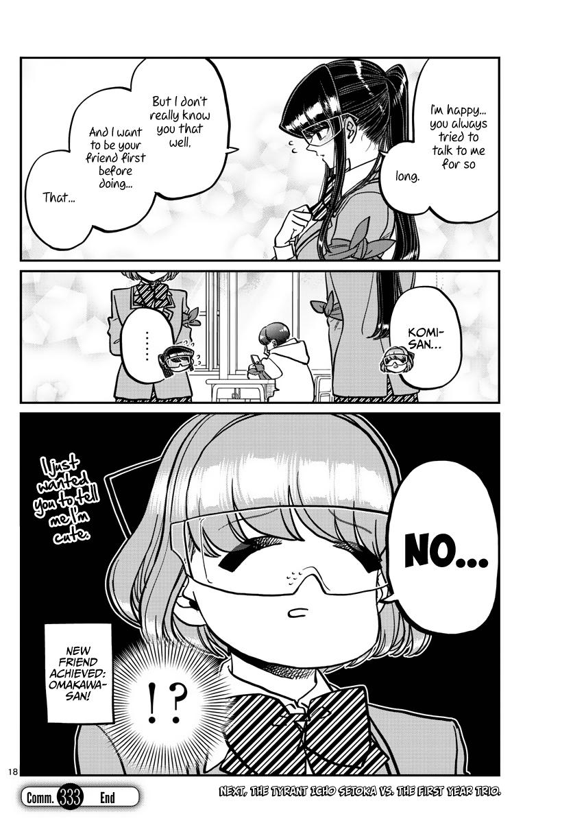 Komi Can't Communicate Chap 333 - Next Chap 334
