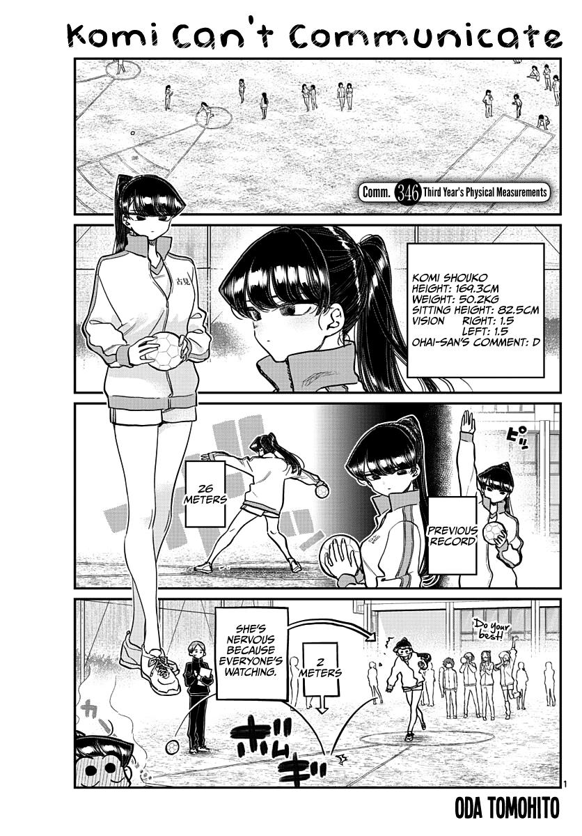 Komi Can't Communicate Chap 346 - Next Chap 347