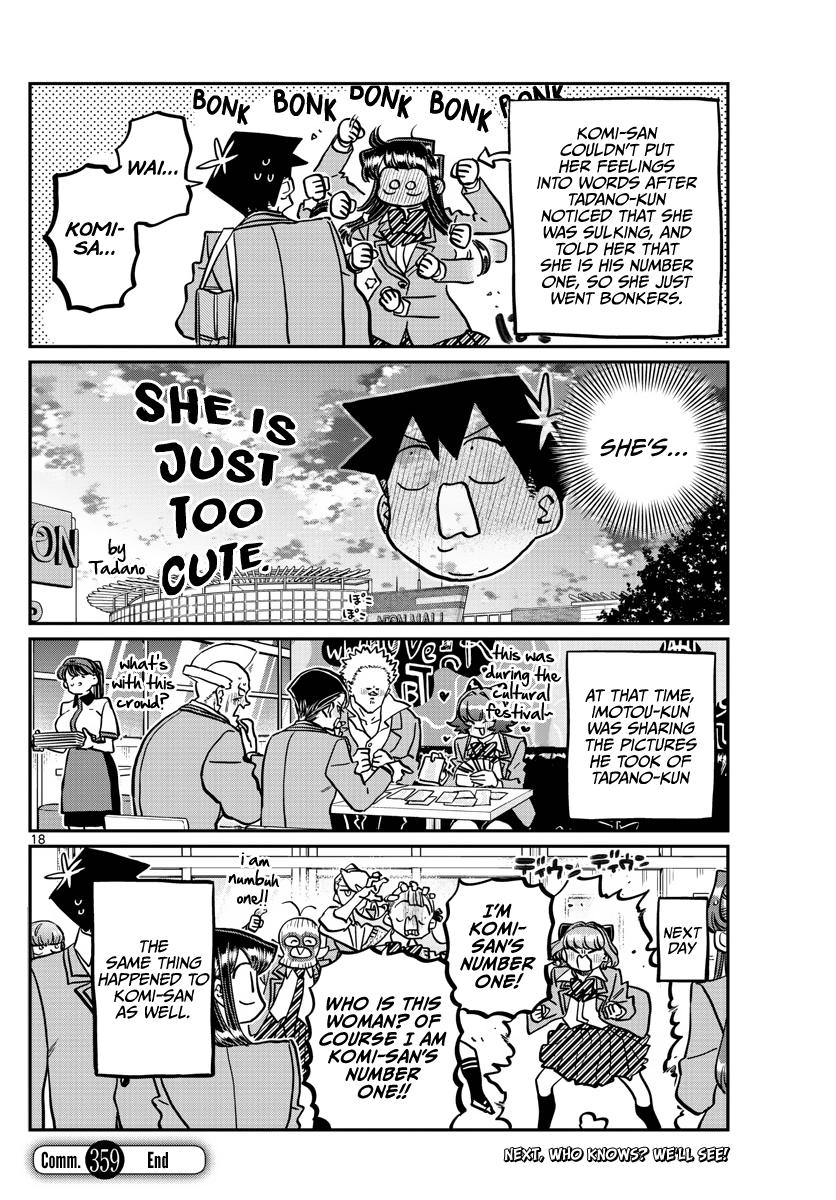 Komi Can't Communicate Chap 359 - Next Chap 360