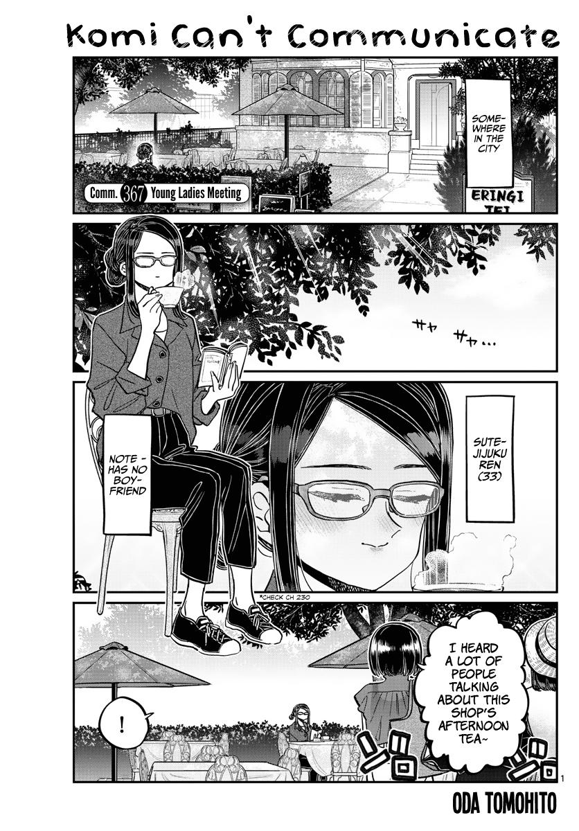 Komi Can't Communicate Chap 367 - Next Chap 368