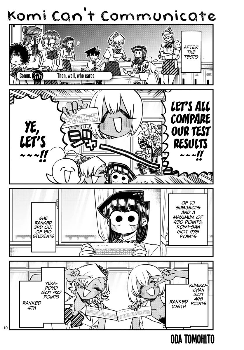Komi Can't Communicate Chap 376 - Next Chap 377