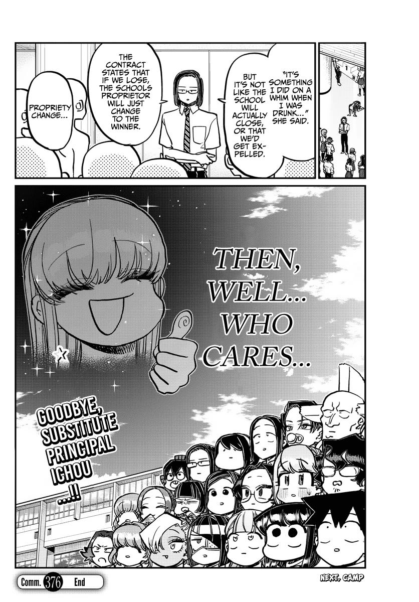 Komi Can't Communicate Chap 376 - Next Chap 377